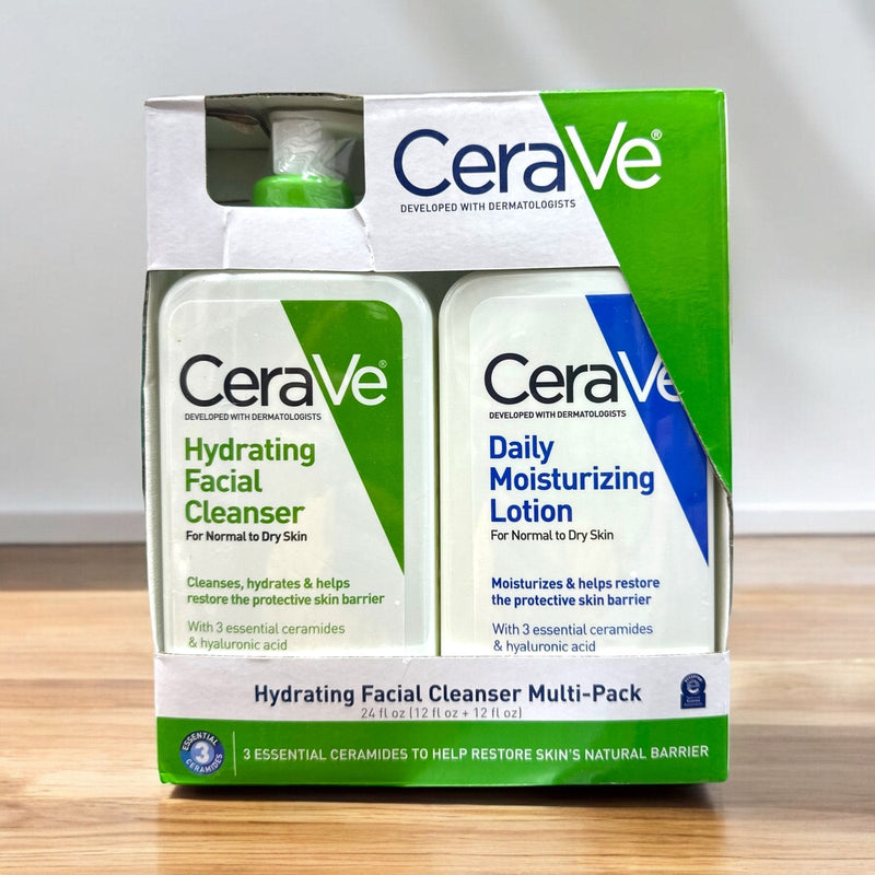 CeraVe Daily Moisturizing Lotion & Hydrating Cleanser Multi pack 236ml image 0