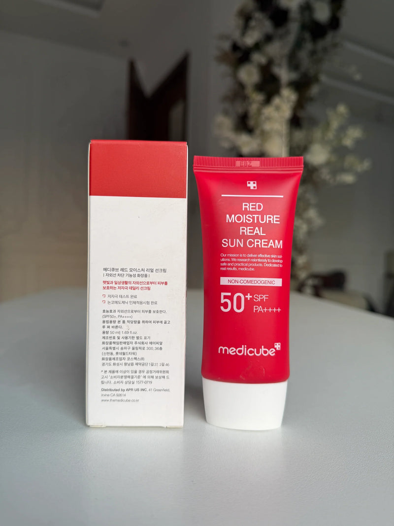 Medicube Red Moisture Real Sun Cream 50+ SPF PA++++