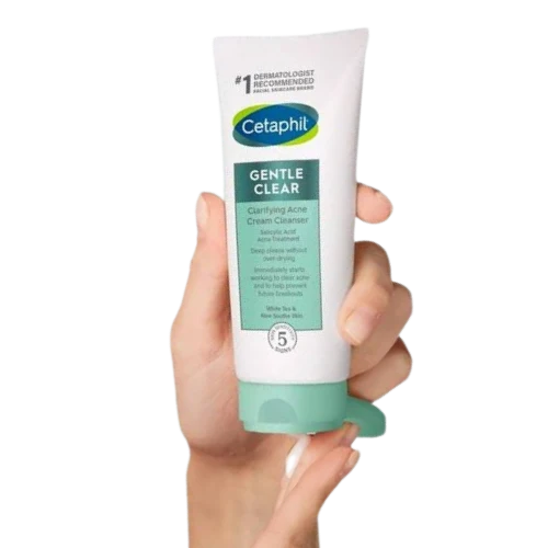 Cetaphil Gentle Clear Clarifying Acne Cream Cleanser