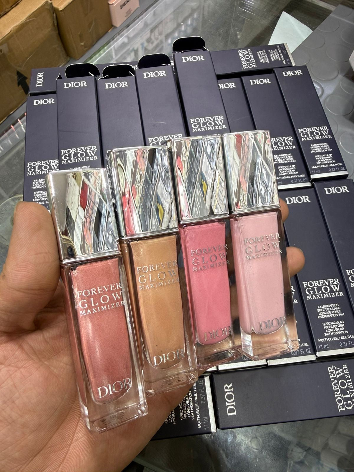 DIOR FOREVER GLOW maximizer illuminator Dior Highlighters