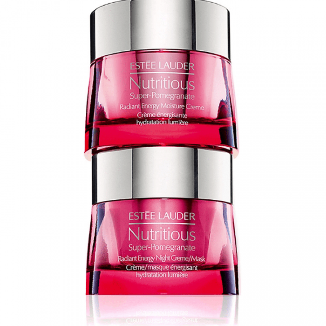 Estee Lauder Nutritious Super-Pomegranate Day ＆ Night Radiance Set - 50 ml x 2 image 1