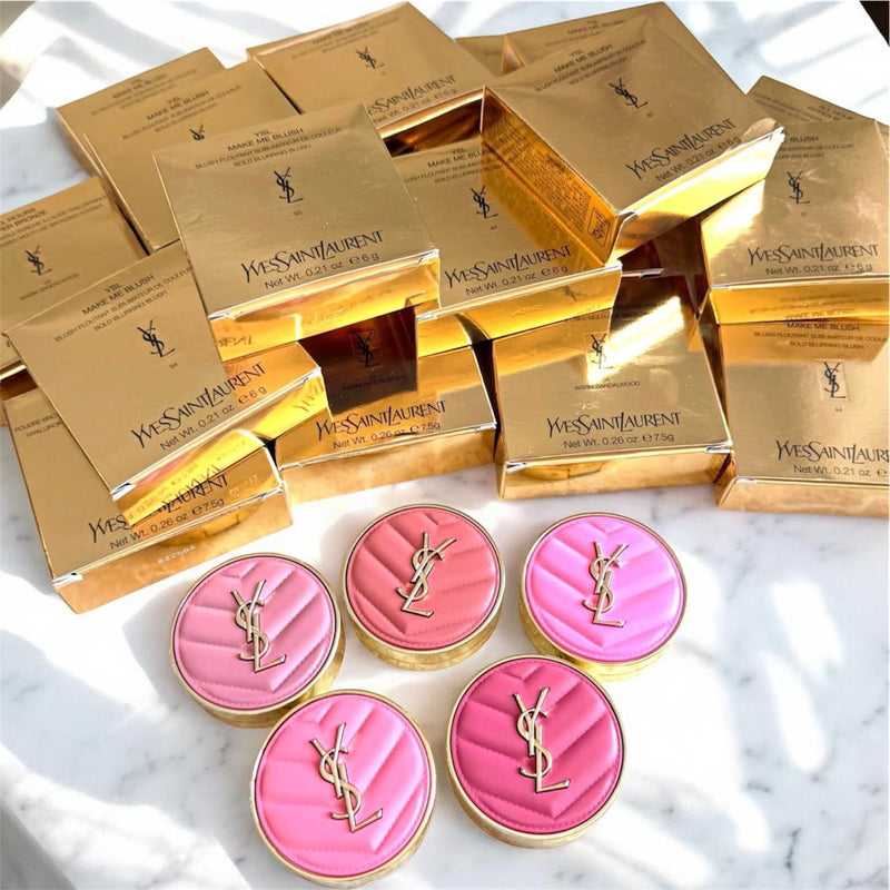 YSL- MAKE ME BLUSH 24H BUILDABLE BLURRING POWDER BLUSH