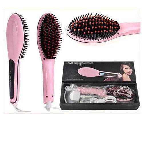 Fast Hair Straightener Brush image 1