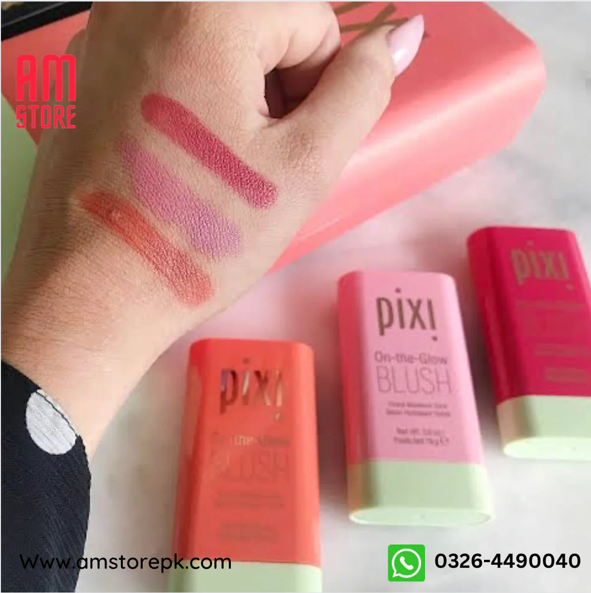 Pixi On the Glow Stick Blush ( Ruby ) image 2