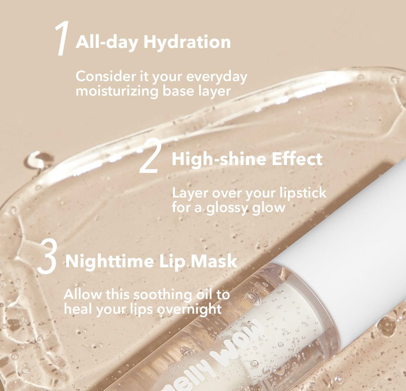 SHEGLAM Jelly Wow Hydrating Lip Oil-Loco For Coco image 4