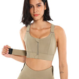 Front Zipper Best Selling Sports Casual or Gym Bra ( Free Size )