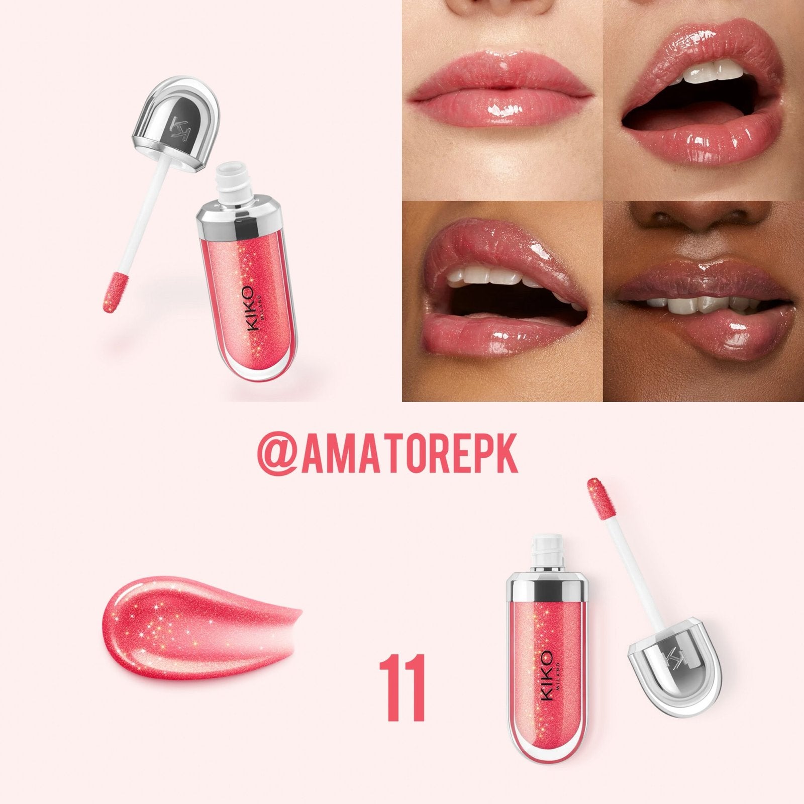 Kiko MIlano 3d Hydra Lipgloss image 6