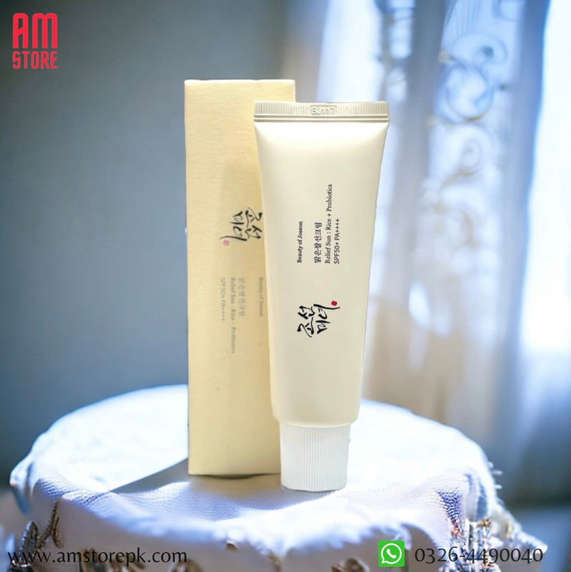 BEAUTY OF JOSEON - Relief Sun : Rice + Probiotics SPF50 50ml sunscreen Korea image 0