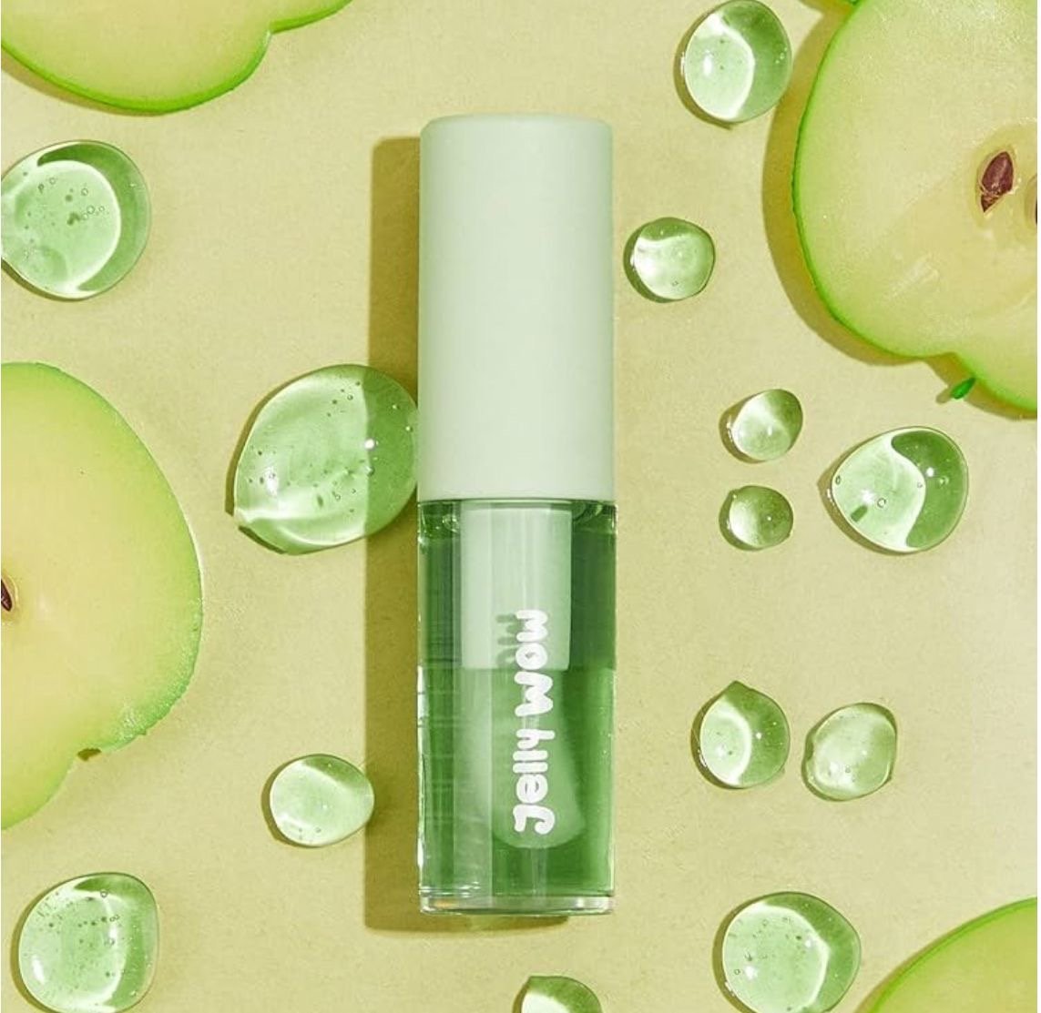 SHEGLAM Jelly Wow Hydrating Lip Oil-Mali-Green Apple Envy image 0