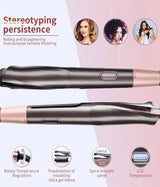 Unique Twisted Plate 2 in 1 Hair Curling image 1