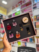 Ysl Mon Paris 7in1 Gift Set Pink Box and Bag