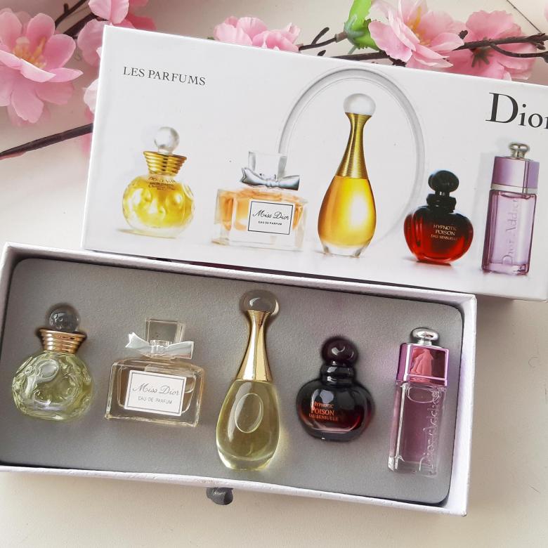 Gift Set 5 PCS Dior perfume mini Splash Fragrances
