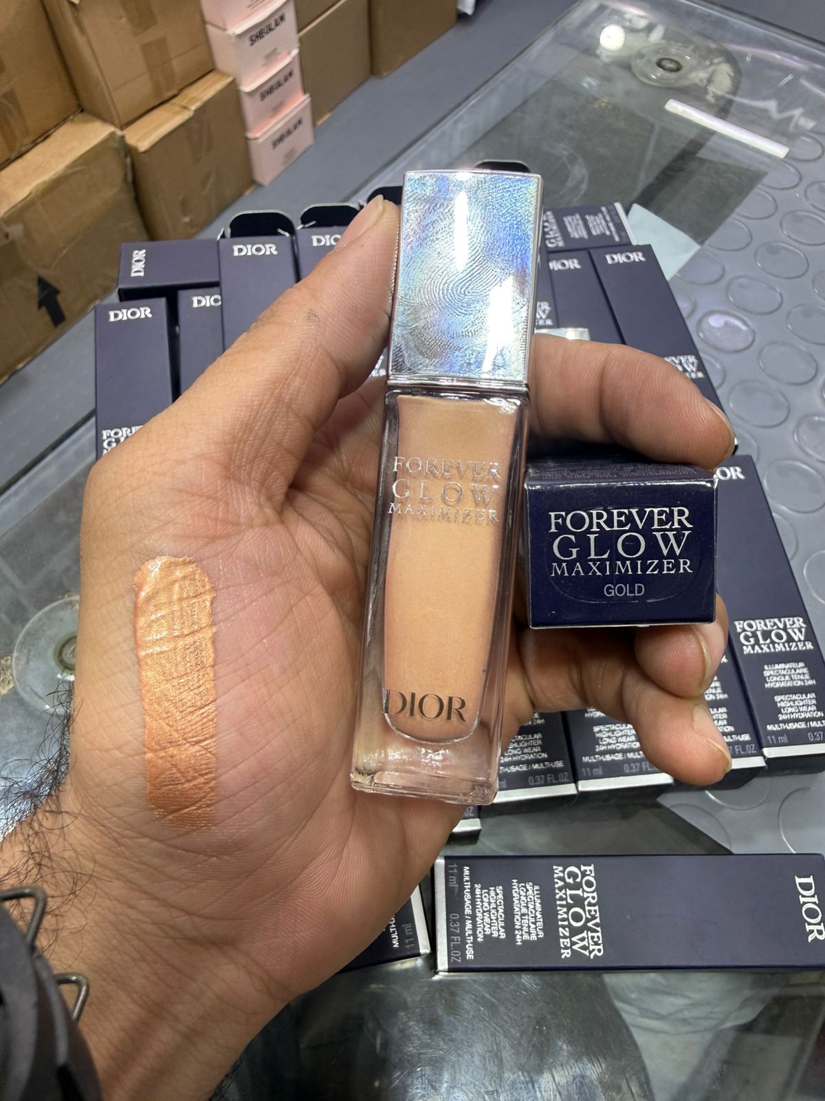 DIOR FOREVER GLOW maximizer illuminator Dior Highlighters