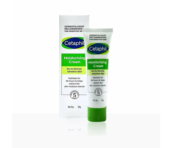 Cetaphil Moisturising Cream (Dry To Normal Sensitive Skin) 80g
