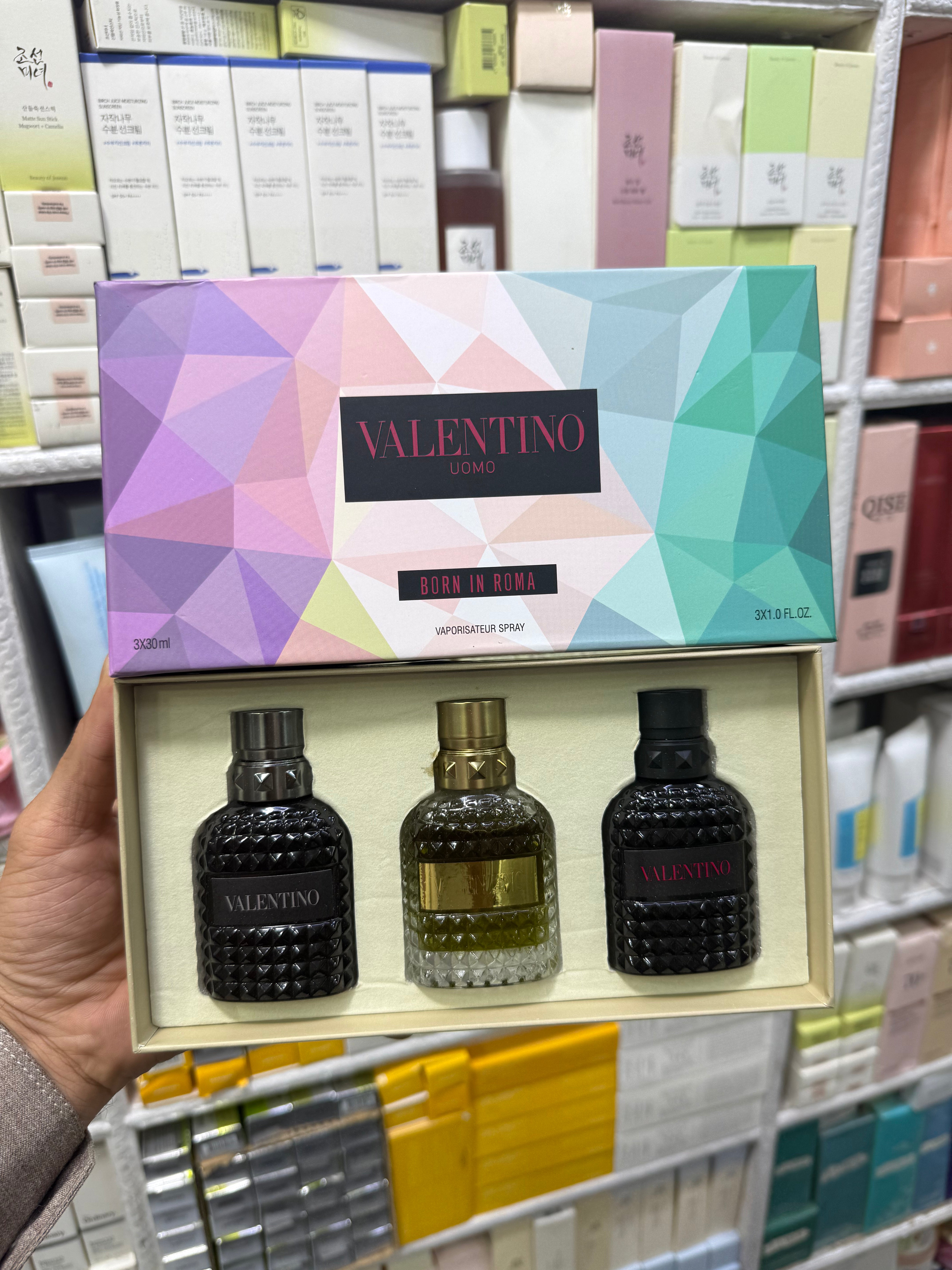 VALENTINO 3 Pic Perfum Set