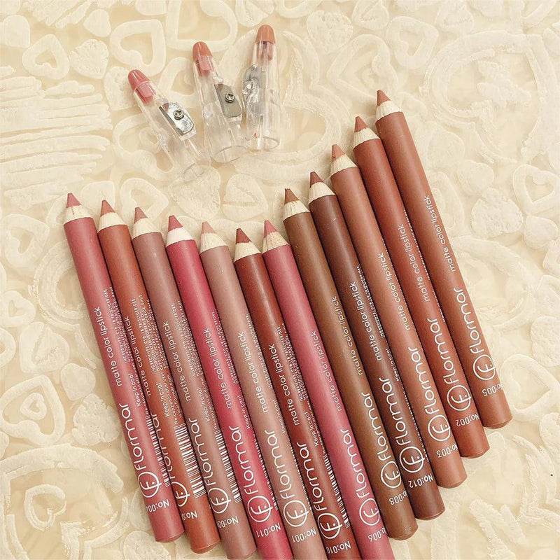 Matte Lipstick Pencil (Pack of 12)