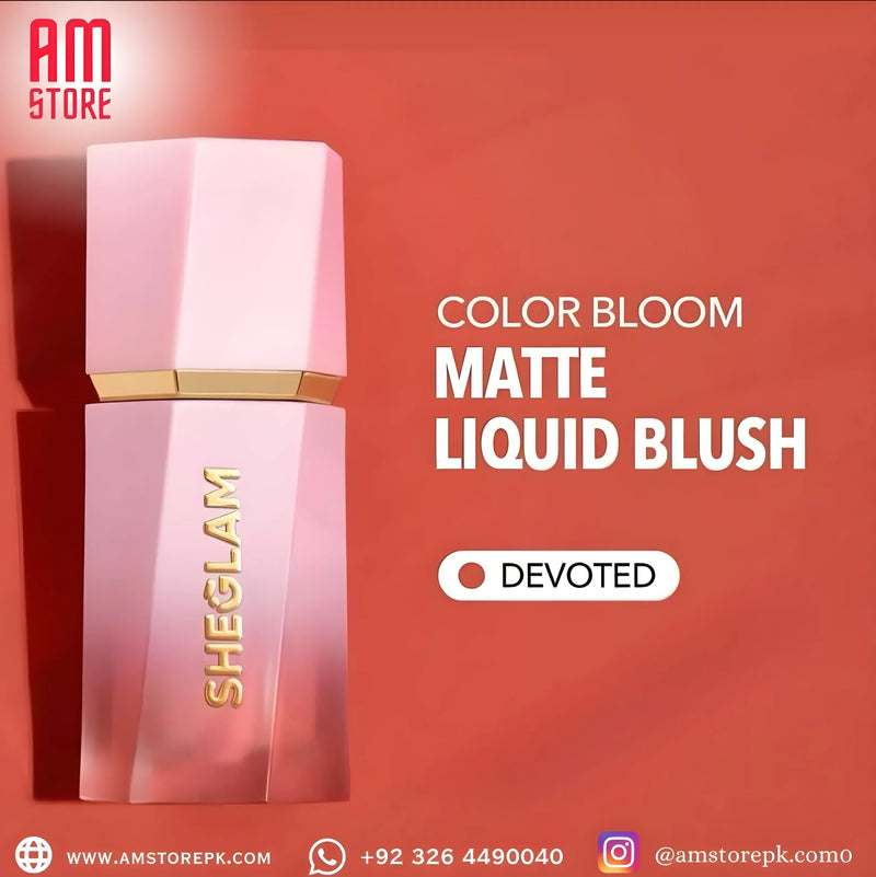 SHEGLAM COLOR BLOOM LIQUID BLUSH  (DEVOTED) image 0
