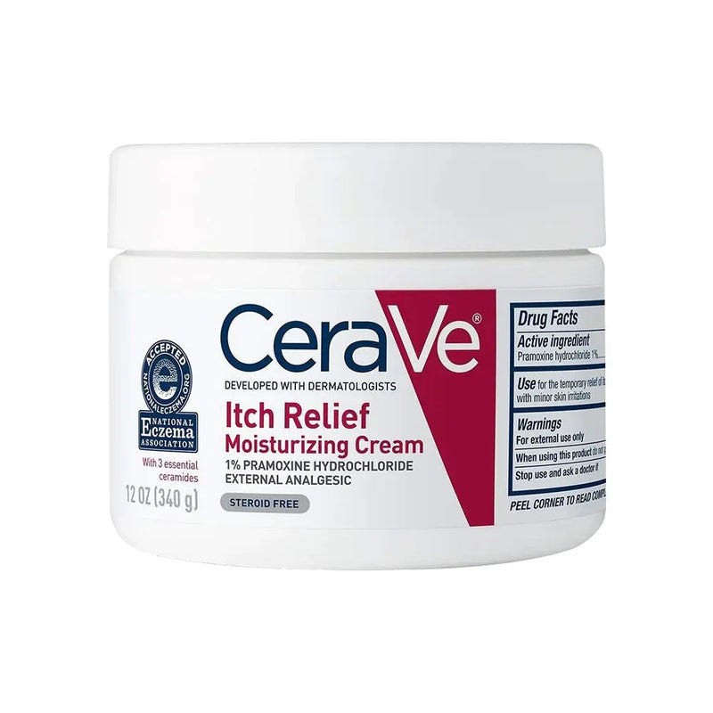 CeraVe Itch Relief Moisturizing Cream, (340gm) image 0