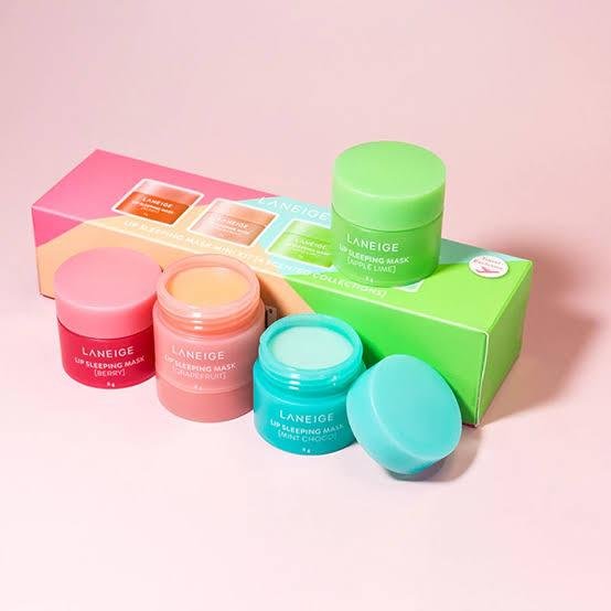 LANEIGE LIP SLEEPING MASK EX MINI 4-PIECE SET image 0