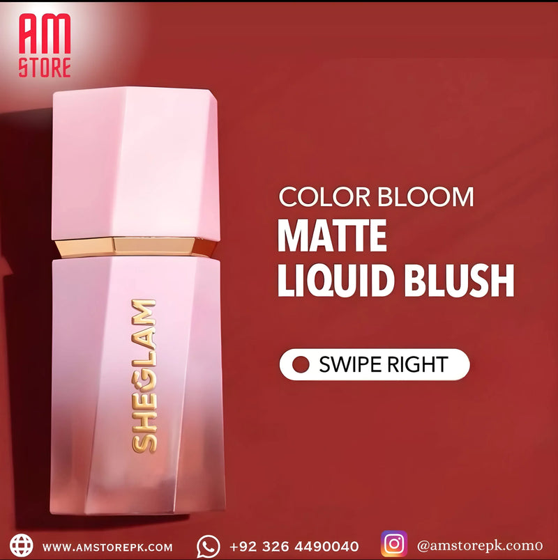 SHEGLAM COLOR BLOOM LIQUID BLUSH  (SWIPE RIGHT) image 0