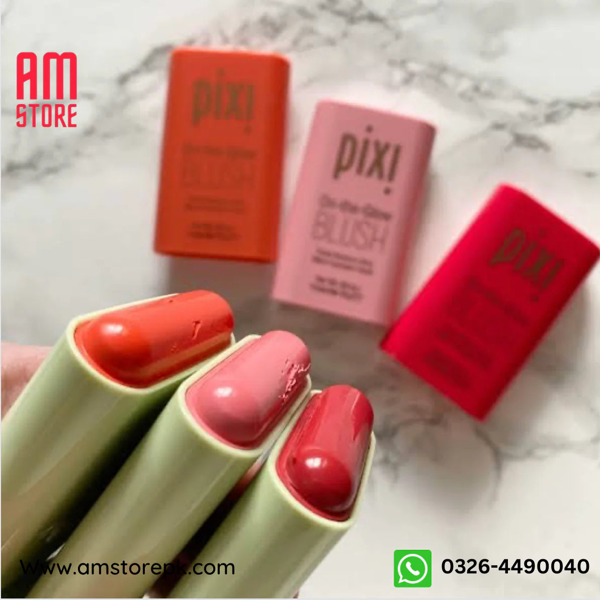 Pixi On the Glow Stick Blush ( Ruby ) image 1